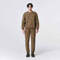 ARVOpm 卡其休閒套裝 縮口棉褲|商品圖 1