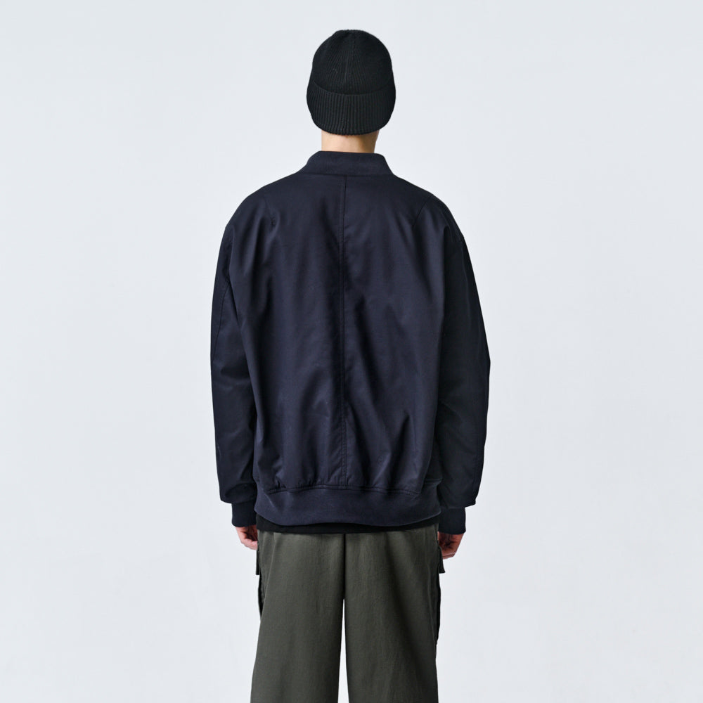 ARVOpm 藏青鋪棉飛行夾克｜商品圖 2