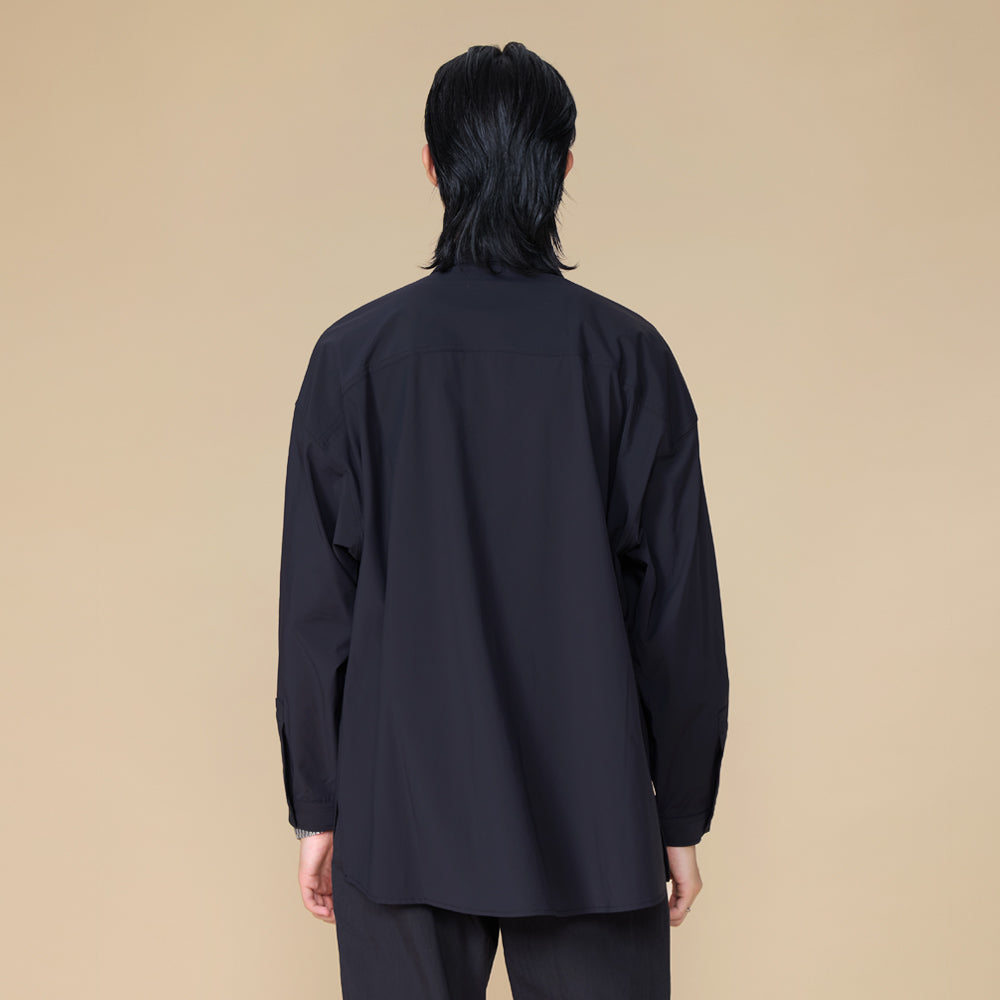 ARVOpm 雙口袋寬鬆藏青色襯衫｜商品圖 7