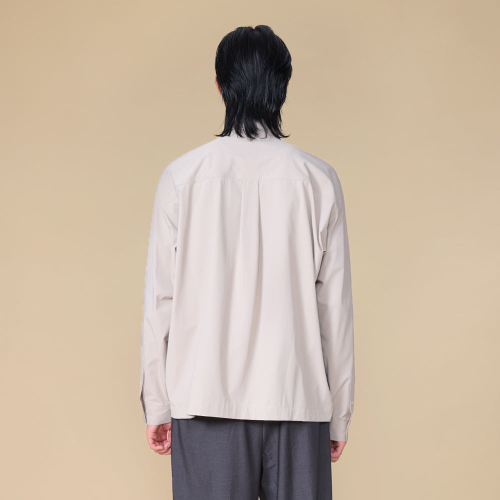 ARVOpm 短版寬鬆灰色襯衫｜商品圖 7