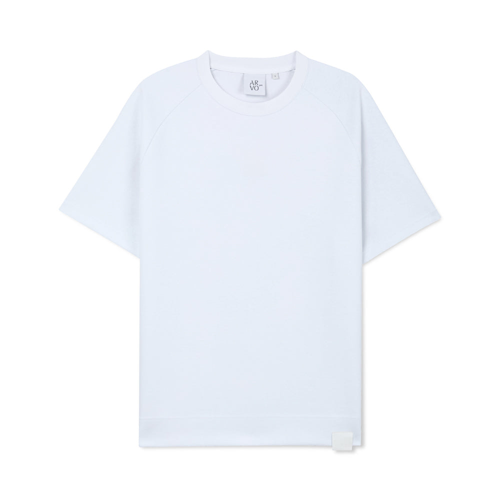 ARVOpm 基本款標準版白色T-shirt｜商品圖 1