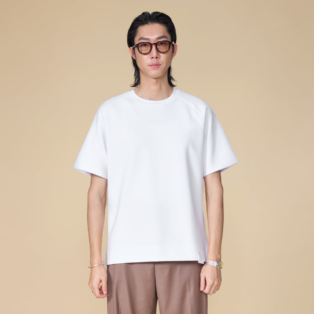 ARVOpm 基本款標準版白色T-shirt｜商品圖 3
