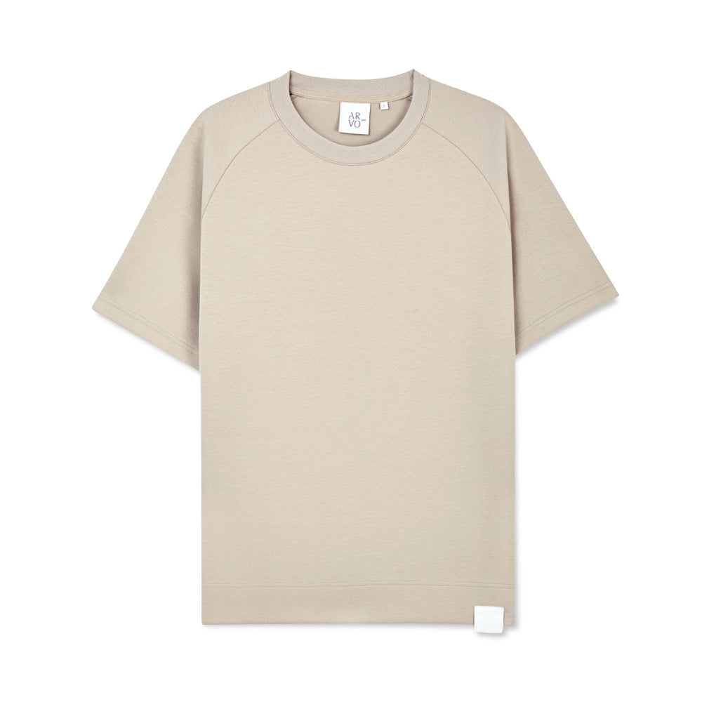 ARVOpm 基本款標準版淺灰T-shirt｜商品圖 1