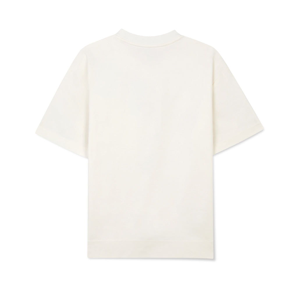 ARVOpm 口袋設計寬版白色T-shirt｜商品圖 2