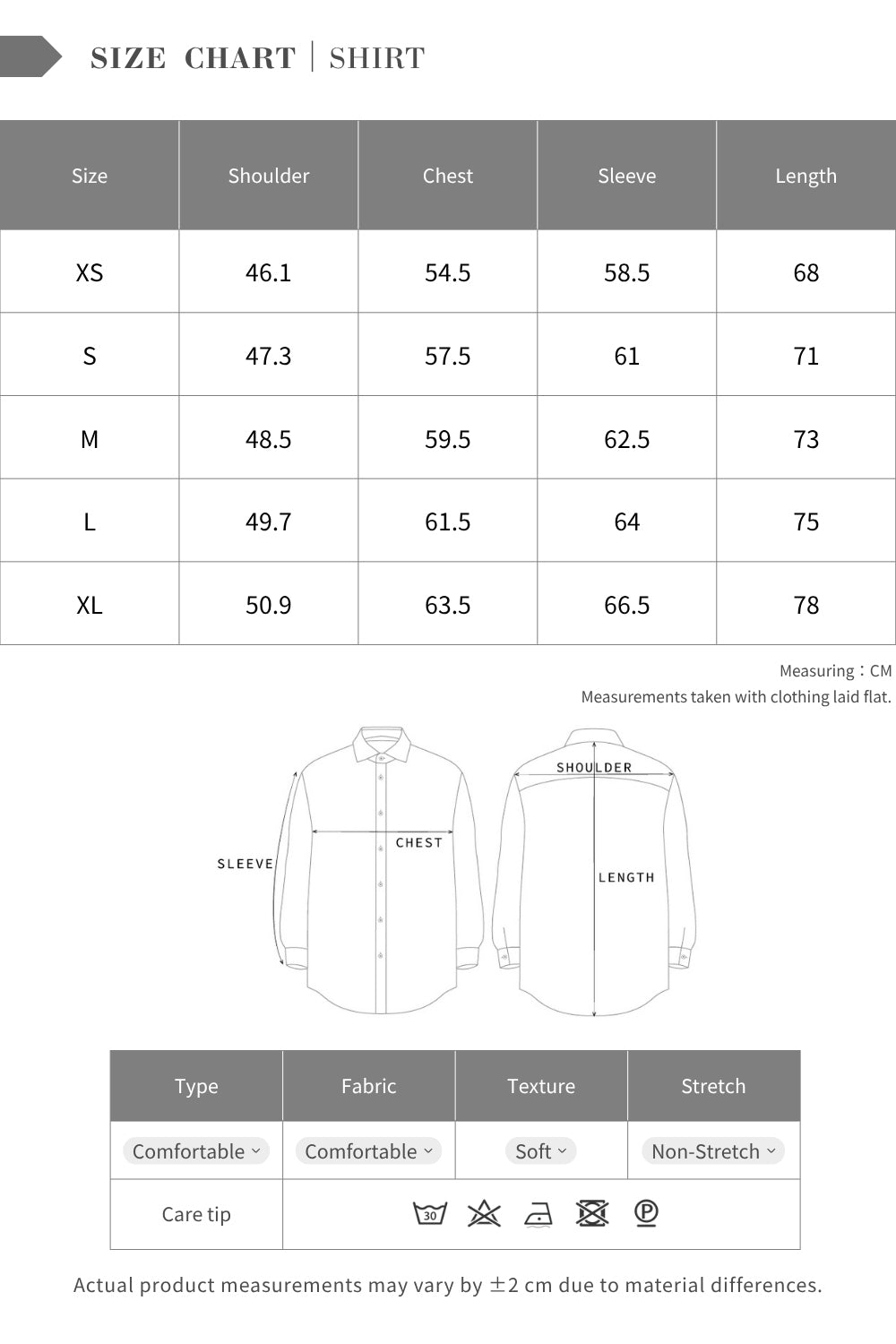 ARVOpm 米白色標準版襯衫 商品圖