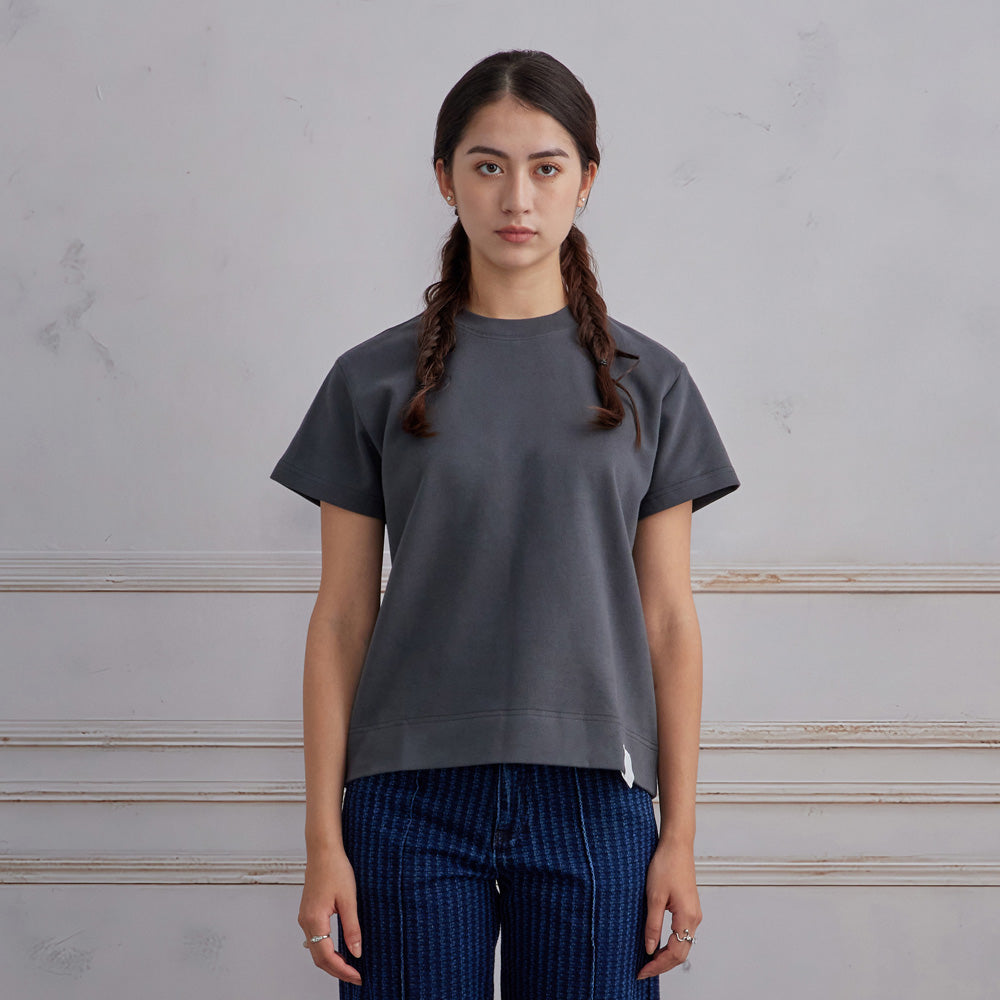 ARVOpm 簡約深灰Baby Tee 商品圖 2