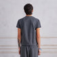 ARVOpm 簡約深灰Baby Tee 商品圖 5