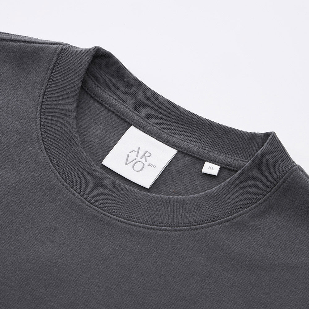 ARVOpm 簡約深灰Baby Tee 商品圖 7