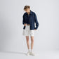 ARVOpm 白色織紋反折標準版短褲 商品圖 5
